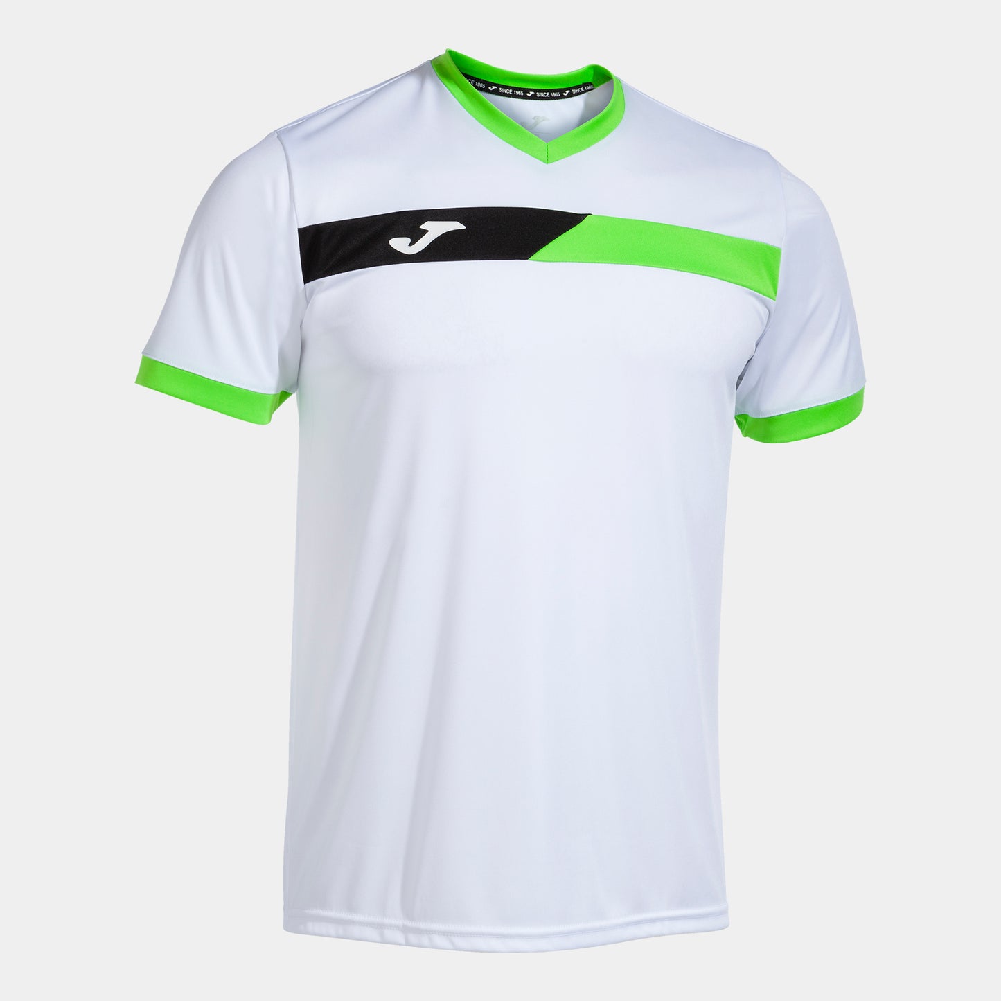 Joma T-Shirt - Court- weiß/grün/schwarz