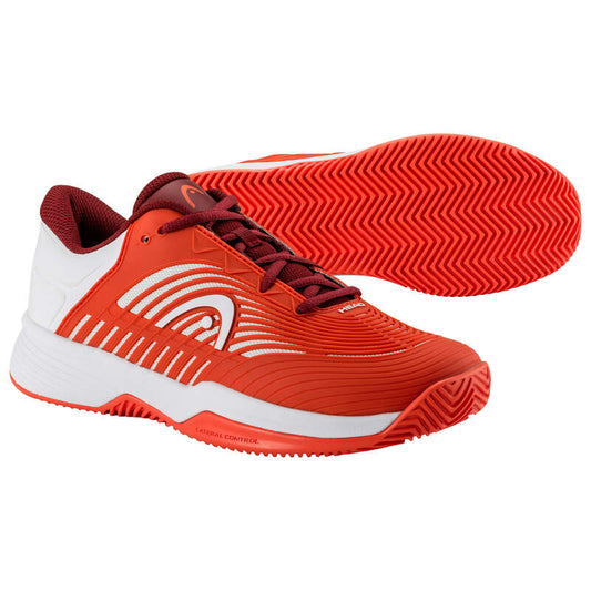 Head Revolt Pro 4.5 Clay Junior orangeweiß