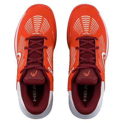 Head Revolt Pro 4.5 Clay Junior orangeweiß
